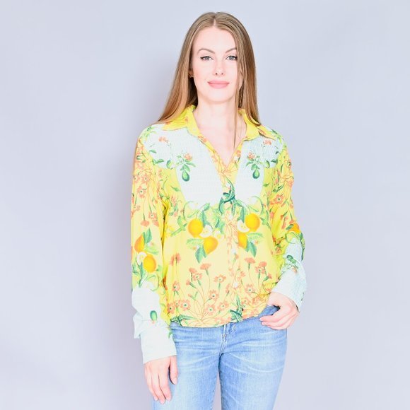 Lemon Print Blouses